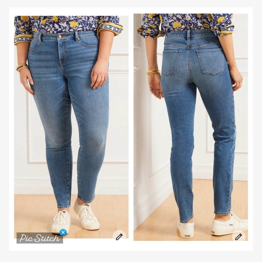 Talbots Flawless Slim Ankle Jeans